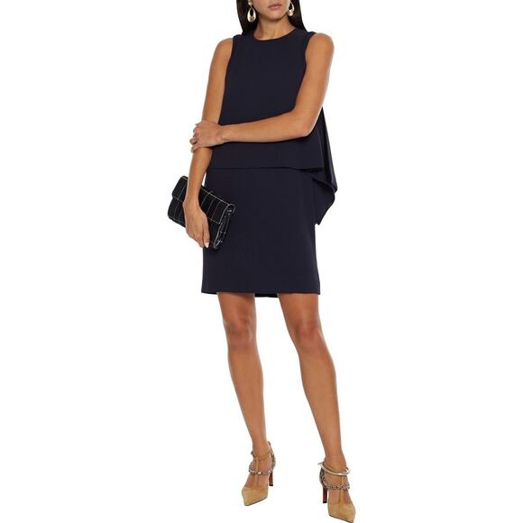 MAX MARA Layered Draped Dress Size 8 New with Tags - Picture 3 of 10